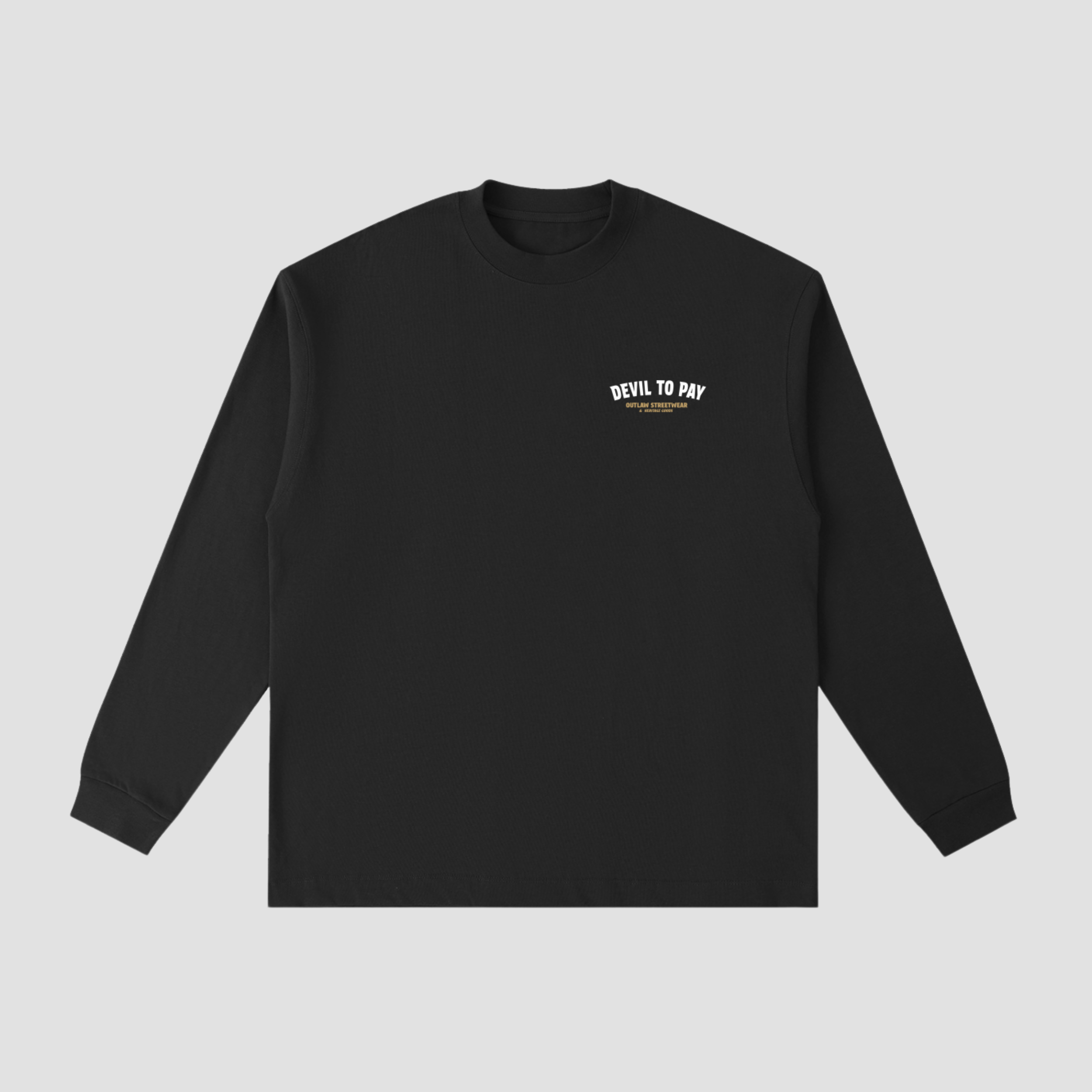 'High 'N Dry' Longsleeve T-shirt - Black