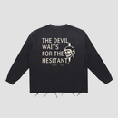 The 'Devil Waits' Distressed Longsleeve T-shirt