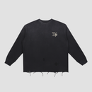 The 'Devil Waits' Distressed Longsleeve T-shirt