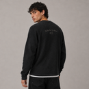 '013' Waffle Longsleeve T-Shirt - Vintage Black