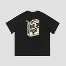 'Fueled By Grit' T-Shirt - Black