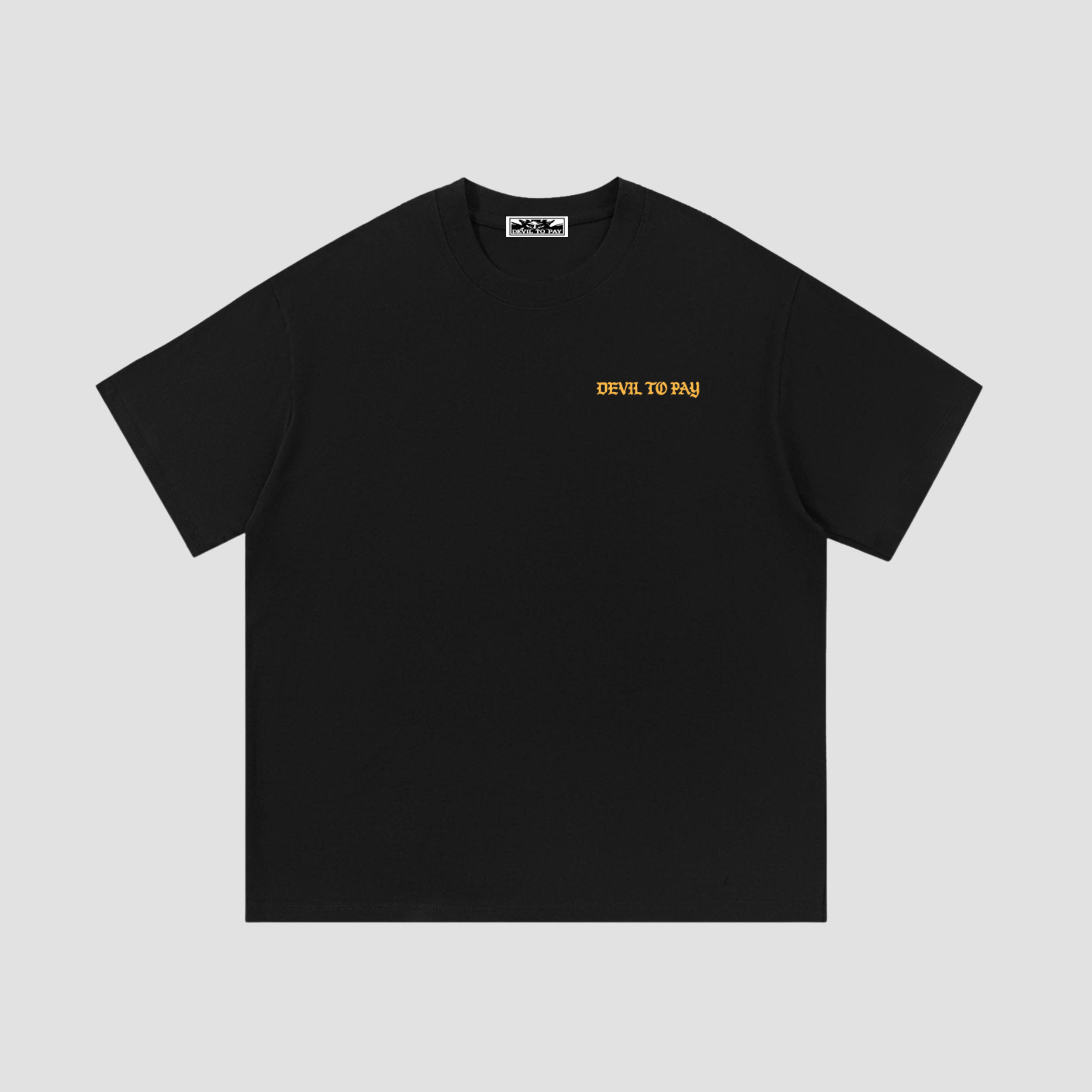 'No Rest' T-Shirt - Black