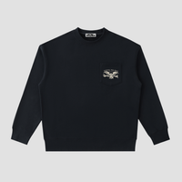 017 - Patch Pocket Crewneck