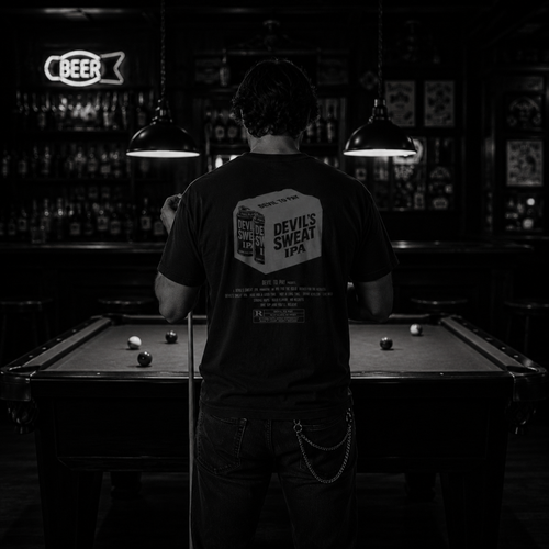 'Devil's IPA' T-Shirt - Black