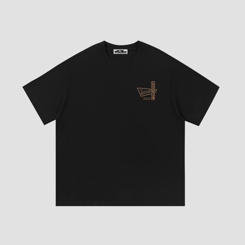'Rest Easy Motel' T-Shirt - Black