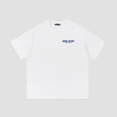 'Fueled By Grit' T-Shirt - White
