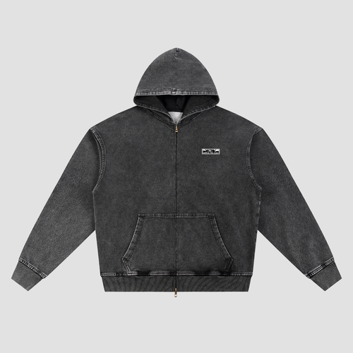 021 - 'Worn Hard' Oversized Hoodie