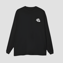 T-shirt à manches longues oversize - Noir. 