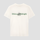 T-shirt « Château Minuit » - Blanc vintage