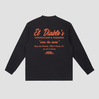 'El Diablo's' Longsleeve T-Shirt - Black