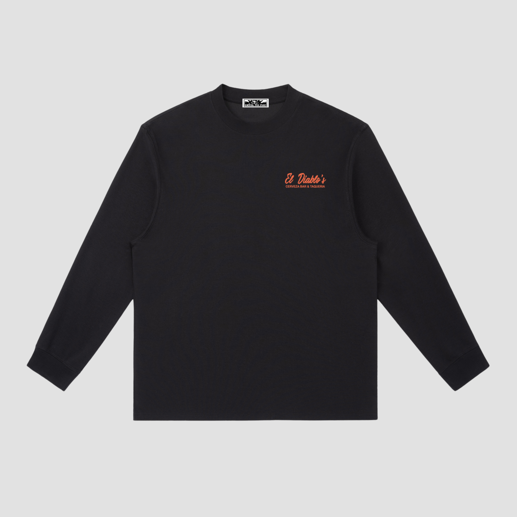 'El Diablo's' Longsleeve T-Shirt - Black
