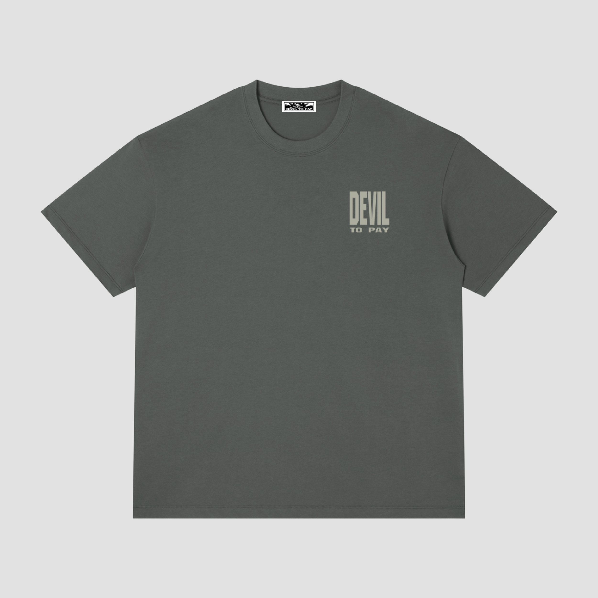 'Outlaws Ride' T-Shirt - Dark Grey