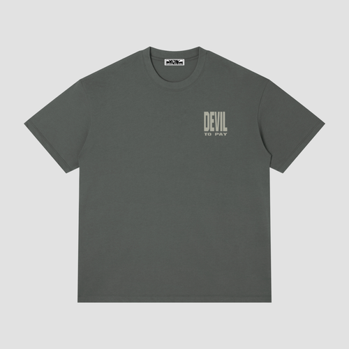 'Outlaws Ride' T-Shirt - Dark Grey