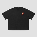 The 'Renegades' Boxy T-Shirt - Washed Black