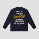 'Blackline Revival' Longsleeve T-Shirt - Navy Blue