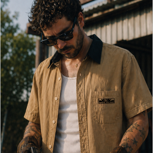 'Soft Hands' Work Shirt - Brown