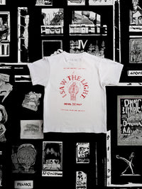 'I Saw The Light' T-Shirt - White