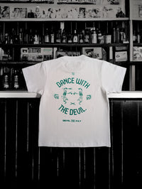 'To Dance With The Devil' T-Shirt - White