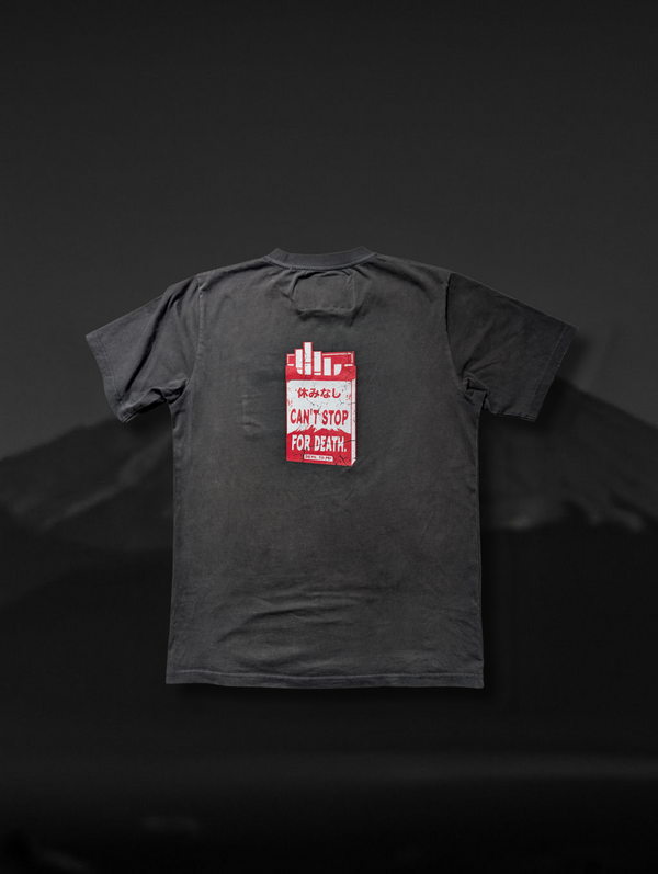 'Can't Stop' T-Shirt - Vintage Black