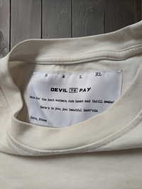 'Chateau Midnight' T-Shirt -Vintage White