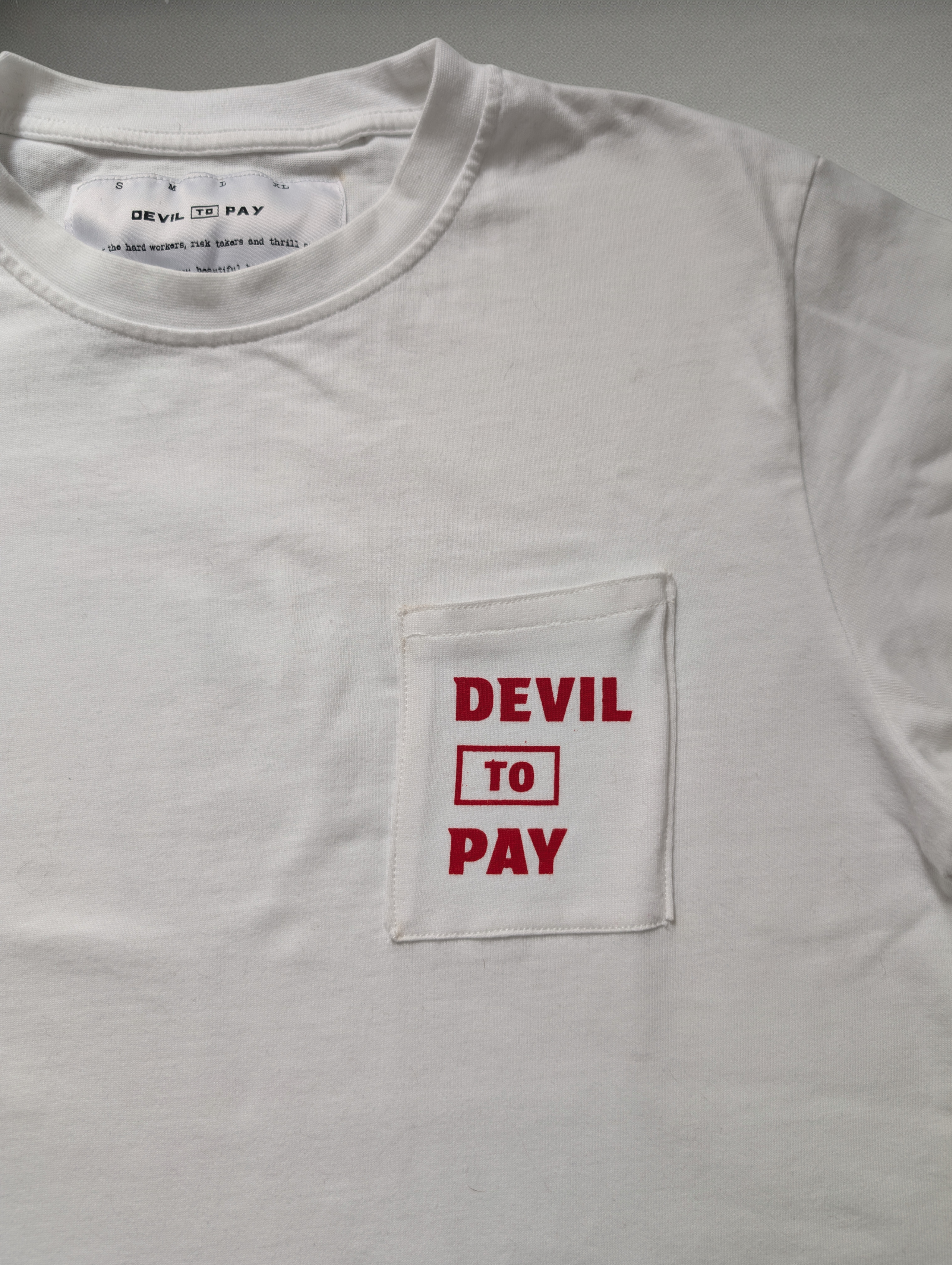 'Fast Thinking' T-Shirt - White