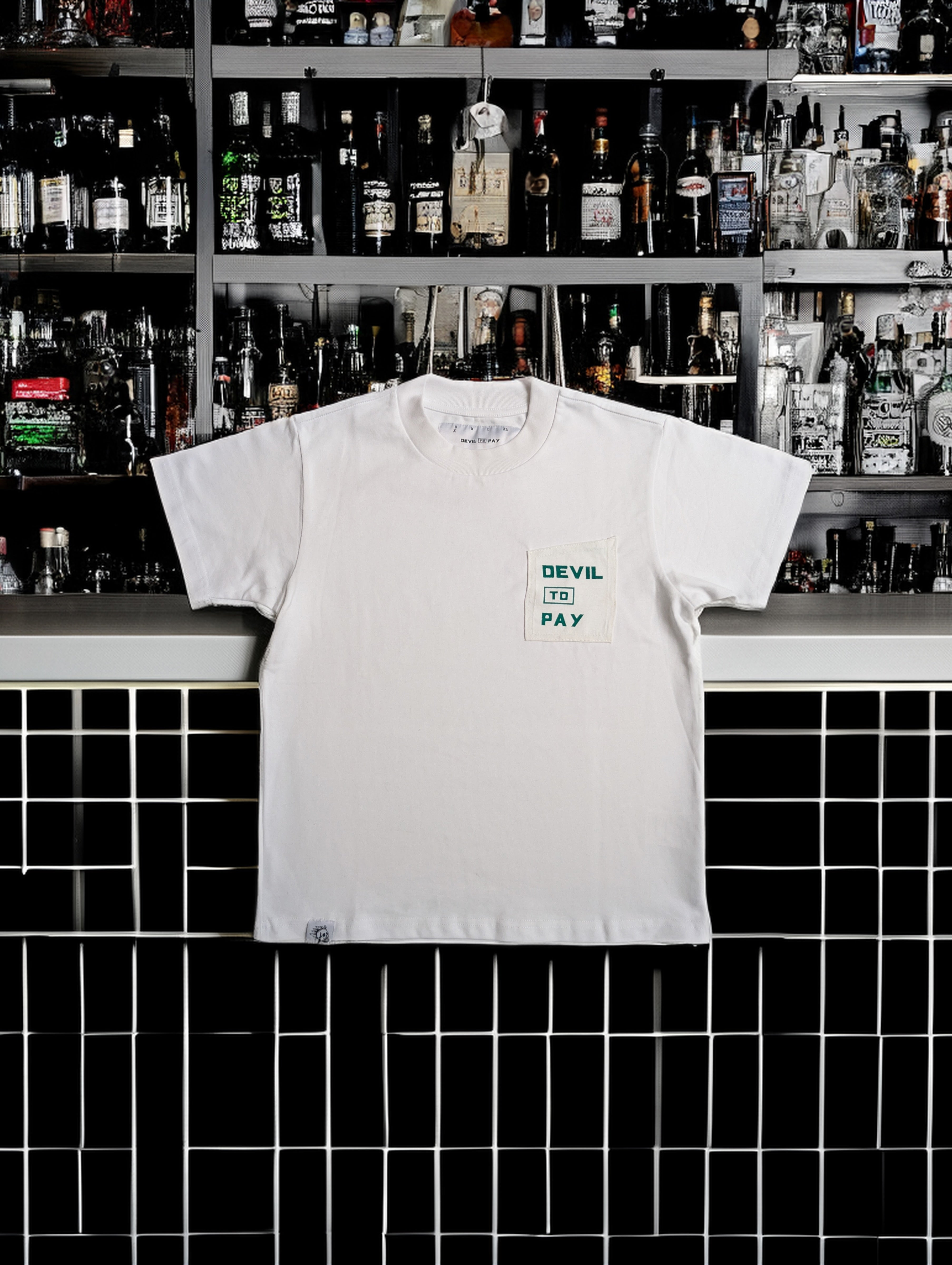'To Dance With The Devil' T-Shirt - White
