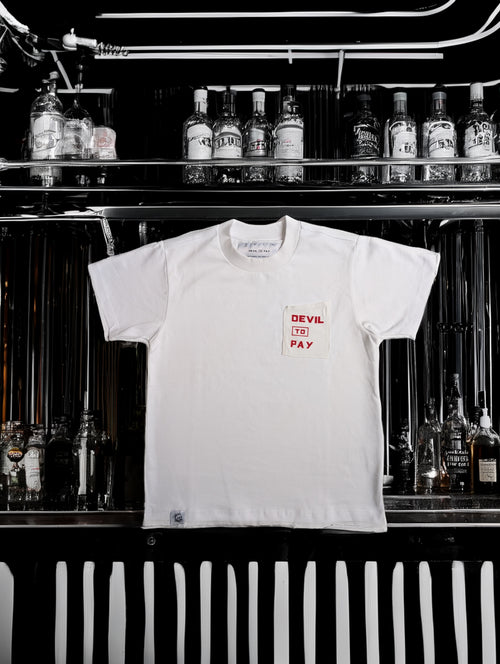T-shirt « Get Busy Living » - Blanc
